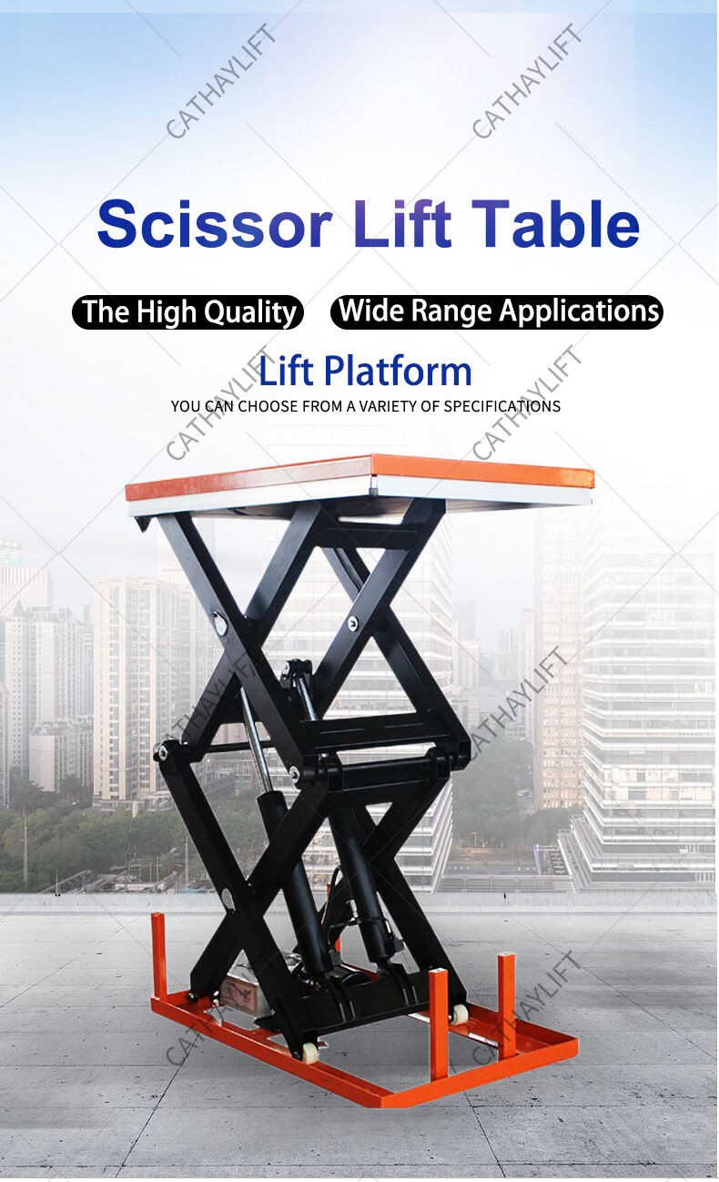 Stationary scissor lift table-Shandong Cathay Machinery Ltd cathaylift 2 Stationary scissor lift table-Shandong Cathay Machinery Ltd cathaylift 2