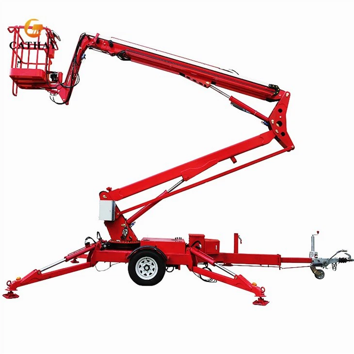 Hydraulic Trailer Boom Lifts